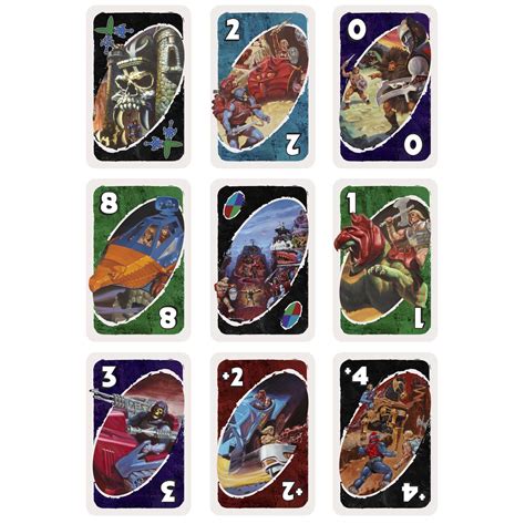 UNO Masters of the Universe Card Game .